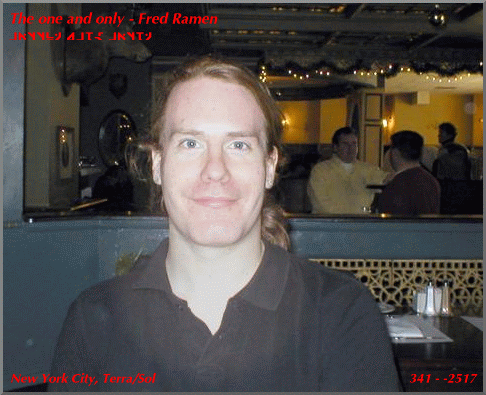 The one and only - Fred Ramen
