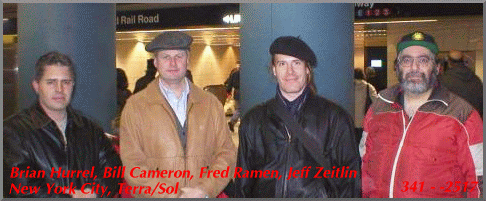 Brian Hurrel, Bill "Larsen E" Cameron, Fred Ramen, Jeff Zeitlin