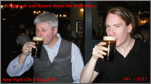 Whipsnade and Ramen begin the festivities...